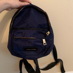 Marc Jacobs Navy Blue Mini Backpack